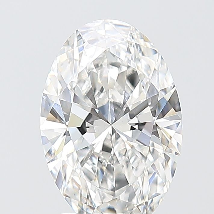 IGI Oval 2.09ct E VVS2 Loose Lab Diamond: IGI Oval 2.09ct E VVS2 Loose Lab Diamond A stunning lab-grown oval diamond, certified by the International Gemological Institute (IGI), boasts exceptional clarity with a VVS2 grade and vibrant color o