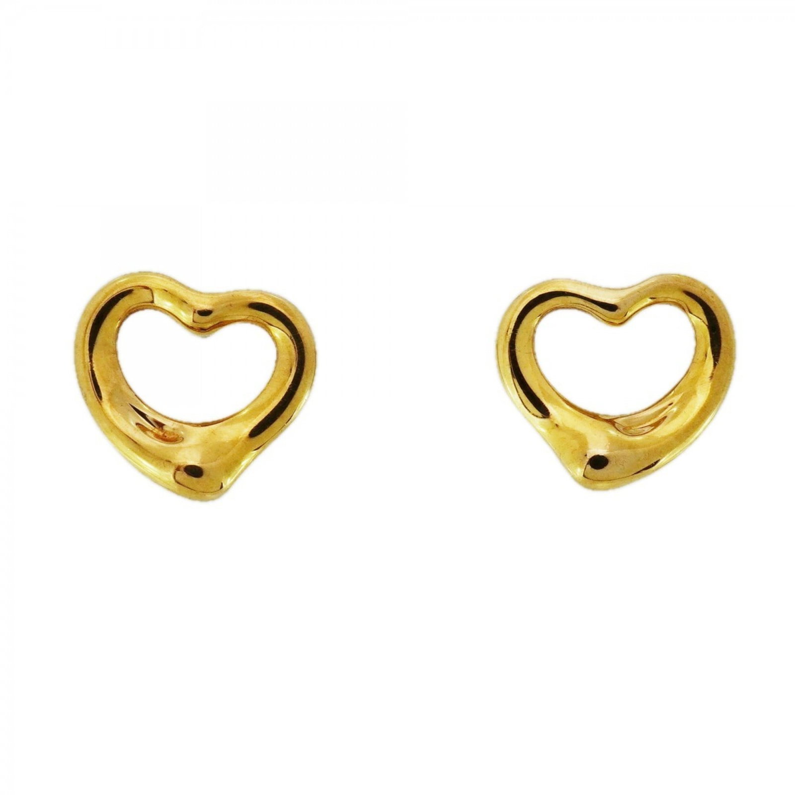 Tiffany 18k Yellow Gold Stud Earrings: Tiffany 18k Yellow Gold Stud Earrings Add a touch of timeless elegance to your everyday look with these exquisite 18k yellow gold stud earrings from Tiffany, a legendary symbol of luxury and sophistic