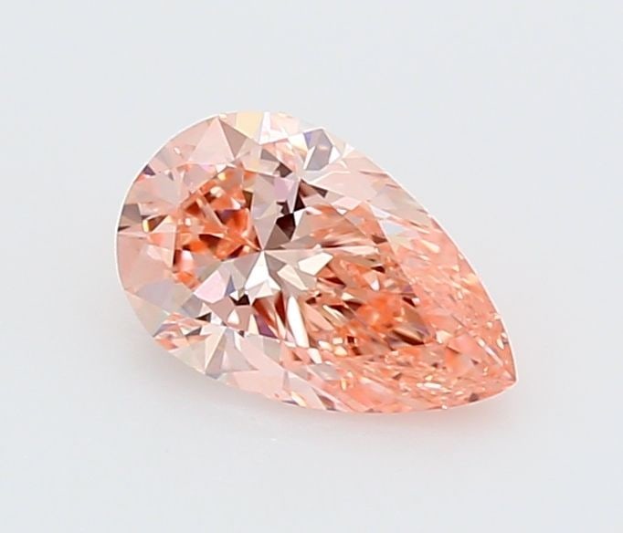 Loose Lab Diamond - IGI Pear 1.02ct Fancy Vivid Pink VVS1: Loose Lab Diamond - IGI Pear 1.02ct Fancy Vivid Pink VVS1 Experience the extraordinary beauty of a lab-grown diamond, certified by the International Gemological Institute (IGI) as Fancy Vivid Pink, VV