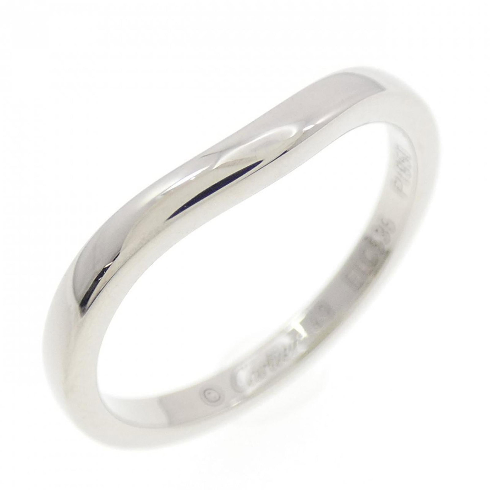 Cartier Platinum 950 Band Ring: Cartier Platinum 950 Band Ring "Elegance and sophistication come together in this stunning Cartier Platinum 950 band ring, crafted from the finest platinum material that exudes luxury and refinement.