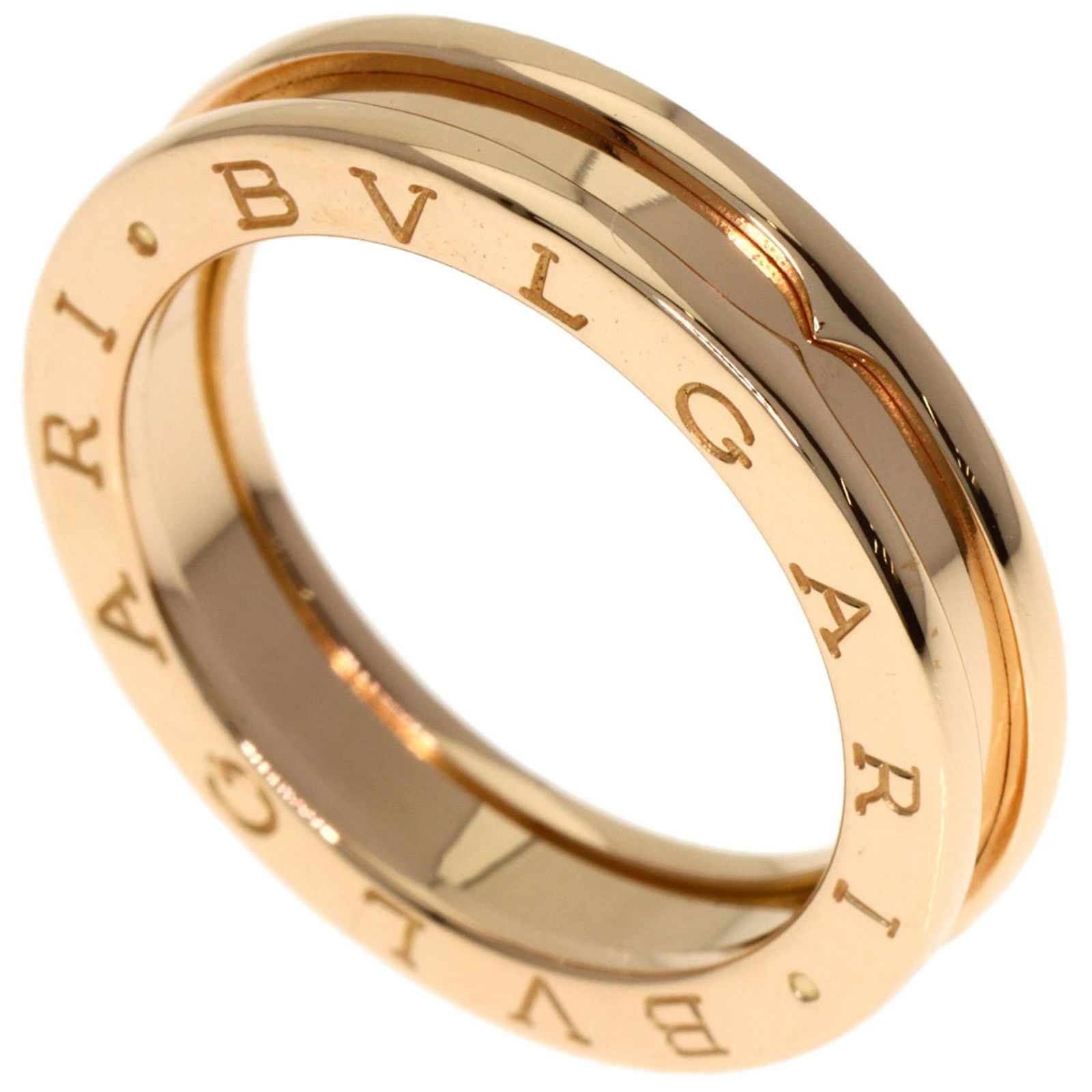 Pink Gold 18k Bvlgari Band Ring (1 of 8)