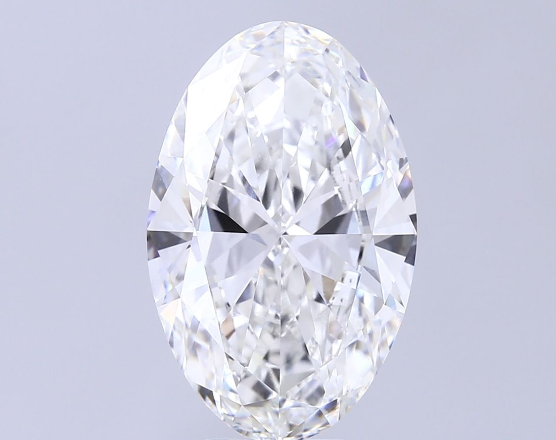 IGI Oval 8.01ct F VVS2 Loose Lab Diamond (1 of 1)