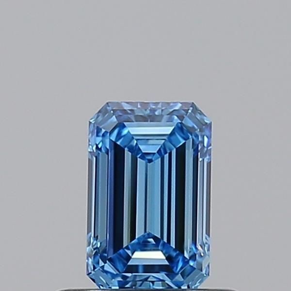 Loose Lab Diamond - IGI Emerald 0.5ct Fancy Vivid Blue VVS2: Loose Lab Diamond - IGI Emerald 0.5ct Fancy Vivid Blue VVS2 Experience the rare beauty of a lab-grown diamond, certified by IGI as Fancy Vivid Blue, with exceptional clarity and polish. This stunning