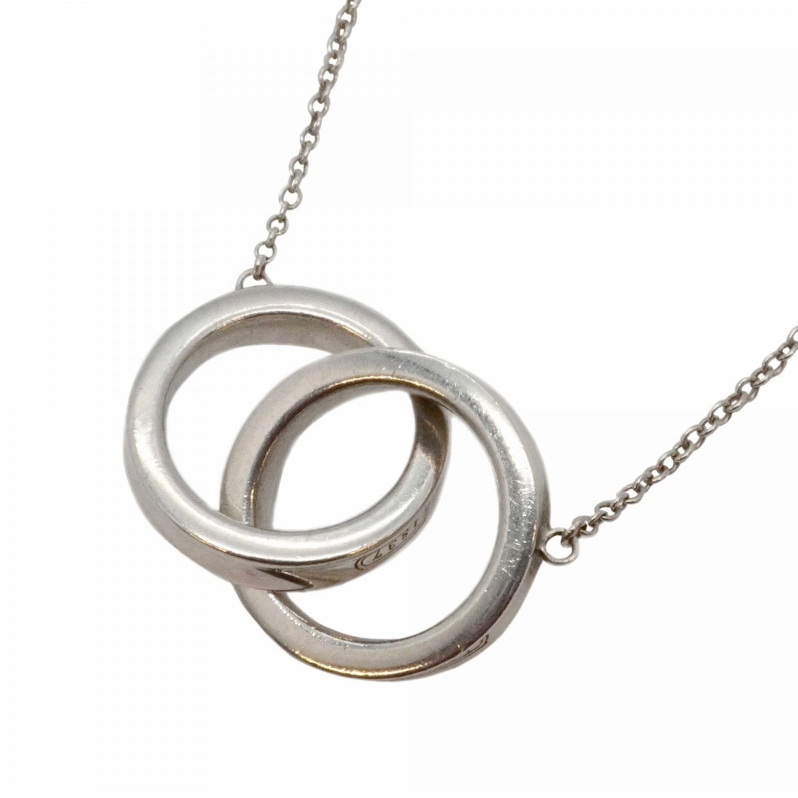 P2368633 Tiffany & Co. Interlocking Necklace 1837 Sterling Silver 925 Women's: P2368633 Tiffany & Co. Interlocking Necklace 1837 Sterling Silver 925 Women's Exceptional Tiffany Co Interlocking Necklace 1837 available for auction. Review complete item specifications below for det