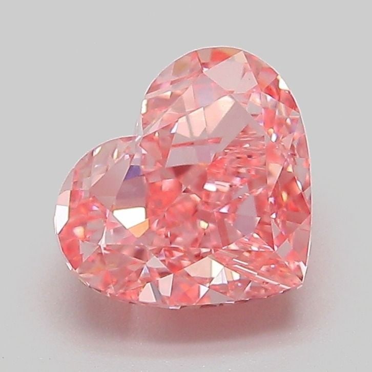 IGI Heart 2.0ct Fancy Vivid Pink VVS2 Loose Lab Diamond: IGI Heart 2.0ct Fancy Vivid Pink VVS2 Loose Lab Diamond Experience the rare beauty of a Fancy Vivid Pink diamond, one of the most coveted colors in the world of gemstones. This stunning 2.0ct lab-grow