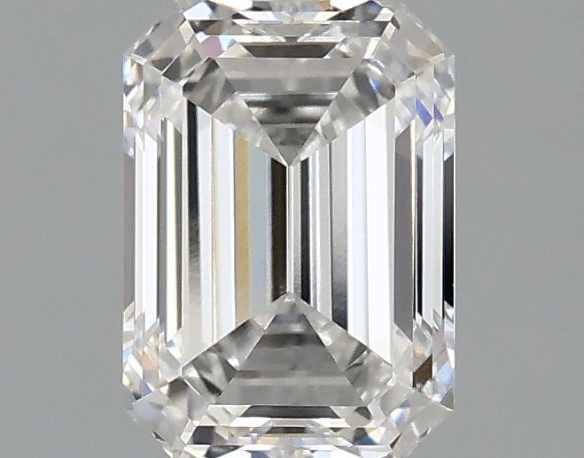 IGI Emerald 1.59ct E VVS2 Loose Lab Diamond: IGI Emerald 1.59ct E VVS2 Loose Lab Diamond A stunning IGI-certified lab-grown emerald-cut diamond, weighing 1.59 carats and boasting exceptional clarity (VVS2) and color (E), sets this stone apart fr