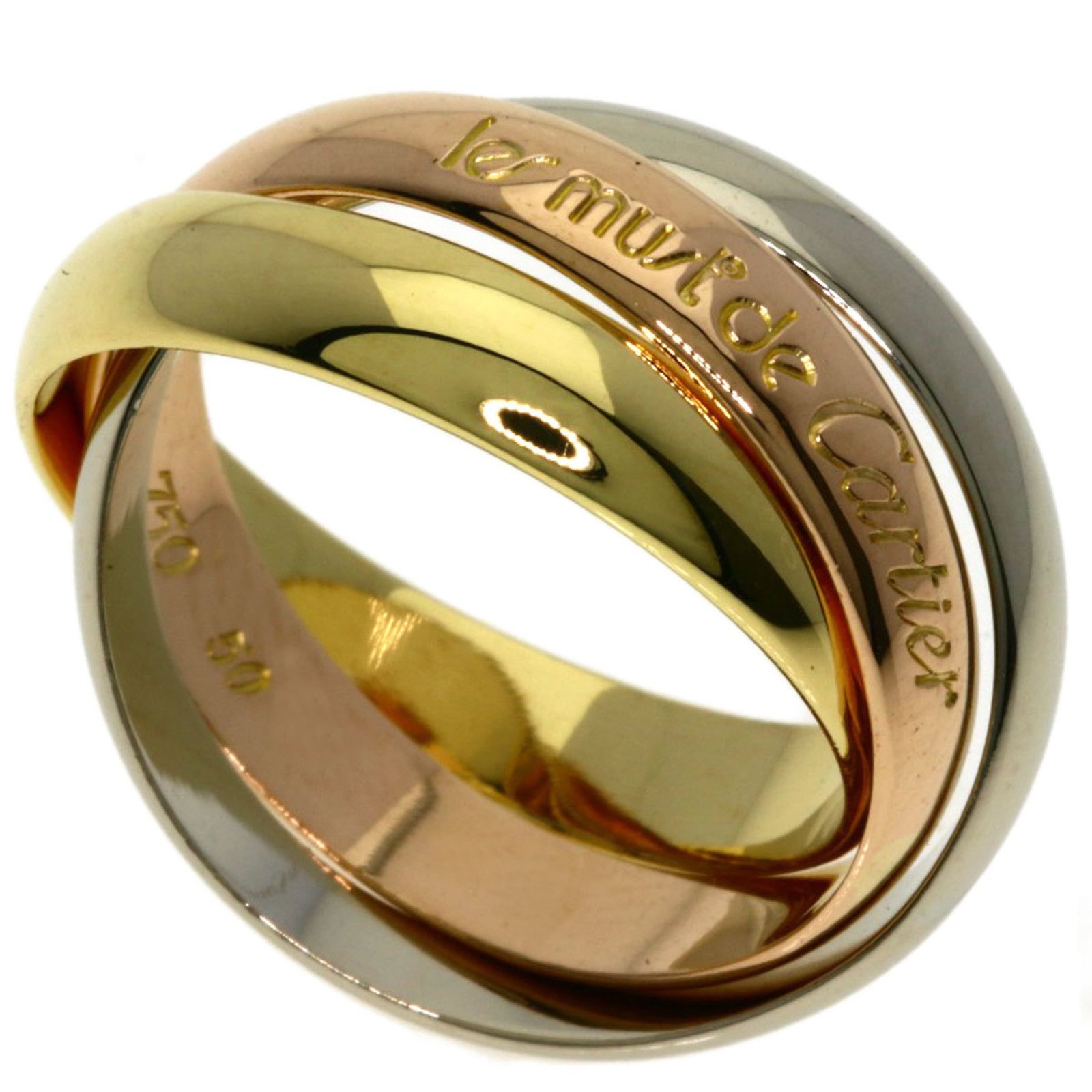 Yellow Gold (18K) - Cartier Band Ring Pink Gold (18K) - White Gold (18K): Yellow Gold (18K) - Cartier Band Ring Pink Gold (18K) - White Gold (18K) A stunning Cartier band ring, available in three precious metal options - 18K yellow gold, pink gold, and white gold - adds a t