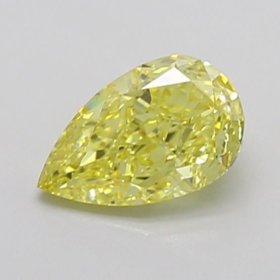 Loose Lab Diamond - IGI Pear 1.31ct Fancy Intense Yellow VVS2: Loose Lab Diamond - IGI Pear 1.31ct Fancy Intense Yellow VVS2 Experience the vibrant warmth of a Fancy Intense Yellow lab diamond, certified by IGI as VVS2 in clarity and EX in polish and symmetry. Th