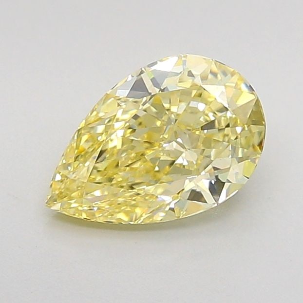 Loose Lab Diamond - IGI Pear 1.09ct Fancy Intense Yellow VVS2: Loose Lab Diamond - IGI Pear 1.09ct Fancy Intense Yellow VVS2 Experience the warmth and vibrancy of nature's own sunshine with this stunning 1.09ct Fancy Intense Yellow lab diamond, certified by IGI a