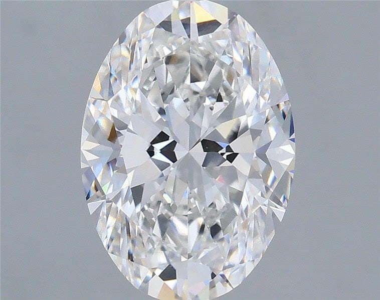 IGI Oval 3.01ct E VVS2 Loose Lab Diamond: IGI Oval 3.01ct E VVS2 Loose Lab Diamond This stunning IGI Oval lab diamond boasts exceptional clarity and color, with a vibrant E color and VVS2 clarity grade that shines through its EX polish and sy