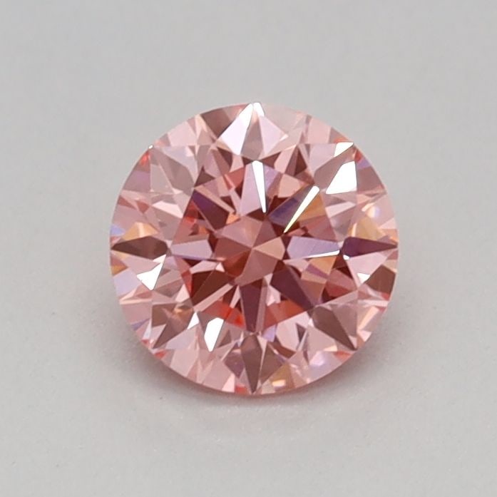 IGI Round 0.32ct Fancy Vivid Pink VVS2 Loose Lab Diamond: IGI Round 0.32ct Fancy Vivid Pink VVS2 Loose Lab Diamond Experience the rare beauty of a Fancy Vivid Pink diamond, one of the most coveted colors in the world of gemstones. This exquisite 0.32ct lab-g
