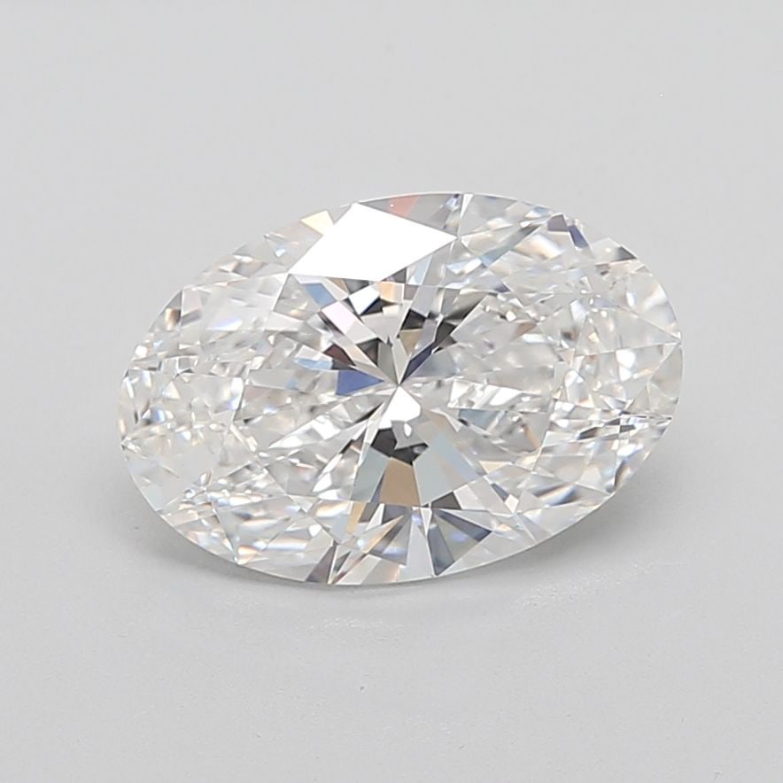 IGI Oval 5.08ct E VVS2 Loose Lab Diamond: IGI Oval 5.08ct E VVS2 Loose Lab Diamond A truly unique and exceptional gem, this 5.08ct IGI Oval lab diamond boasts an impressive E color grading, showcasing its vibrant clarity with an EX polish and