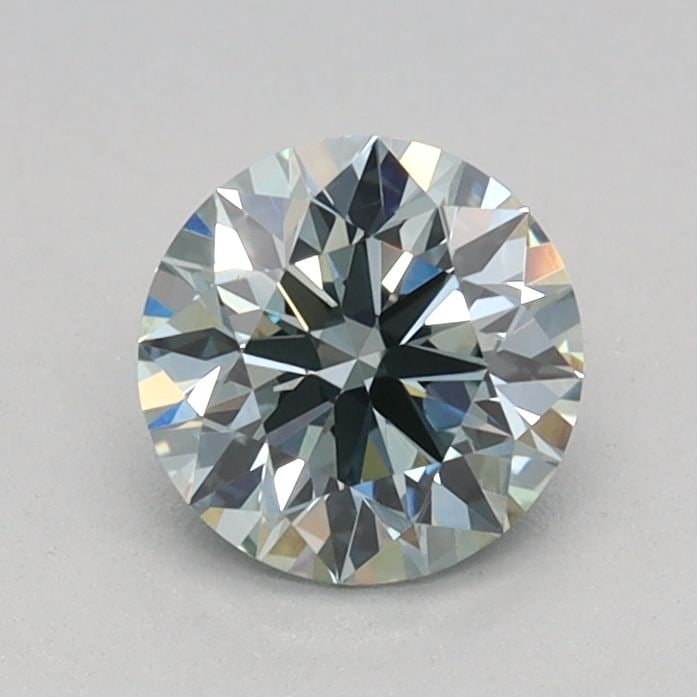 IGI Round 0.56ct Fancy Intense Green VVS2 Ideal Loose Lab Diamond: IGI Round 0.56ct Fancy Intense Green VVS2 Ideal Loose Lab Diamond Experience the rare beauty of a Fancy Intense Green diamond, one of the most coveted colors in the world of gemstones. This stunning 0