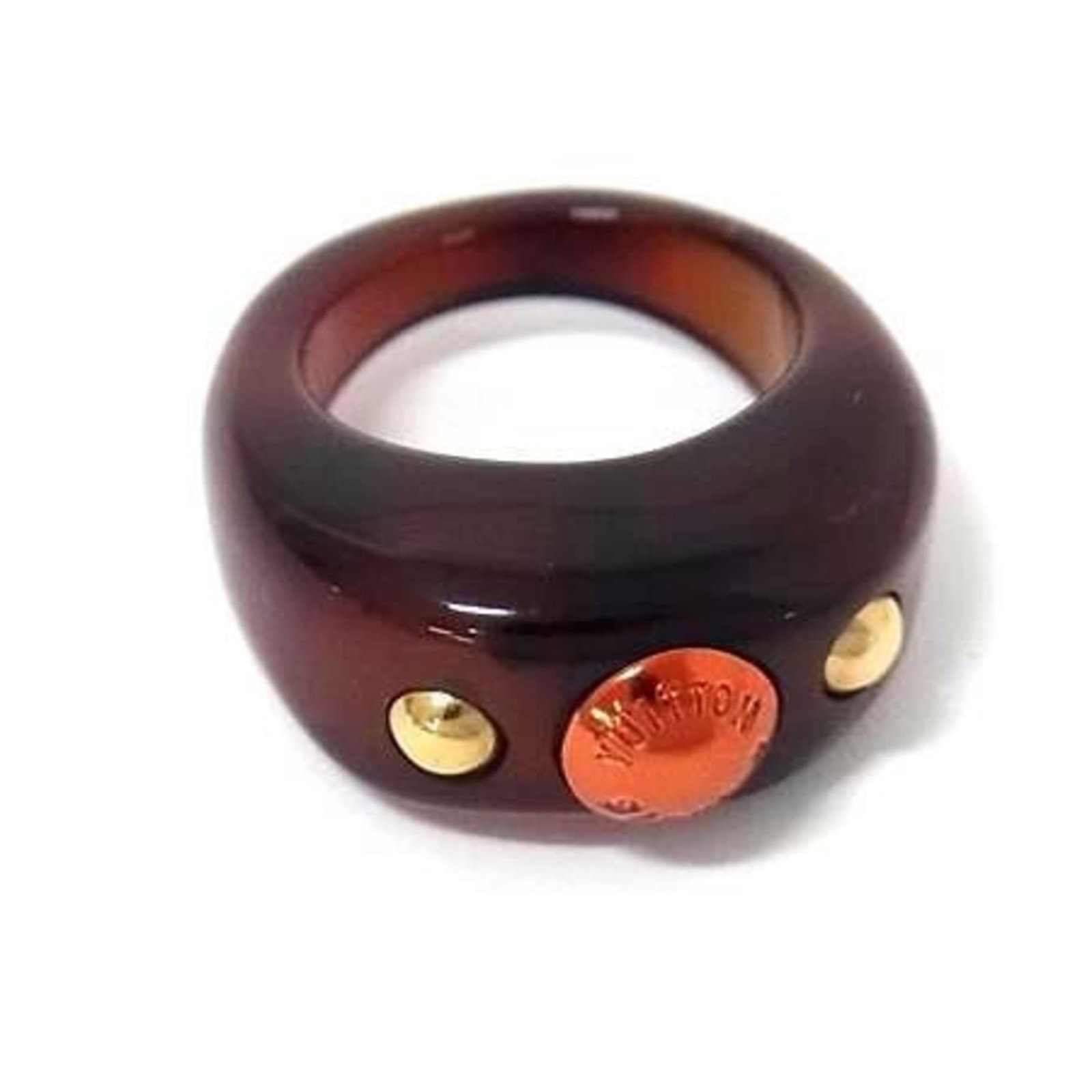 Louis Vuitton Resin Band Ring (1 of 4)