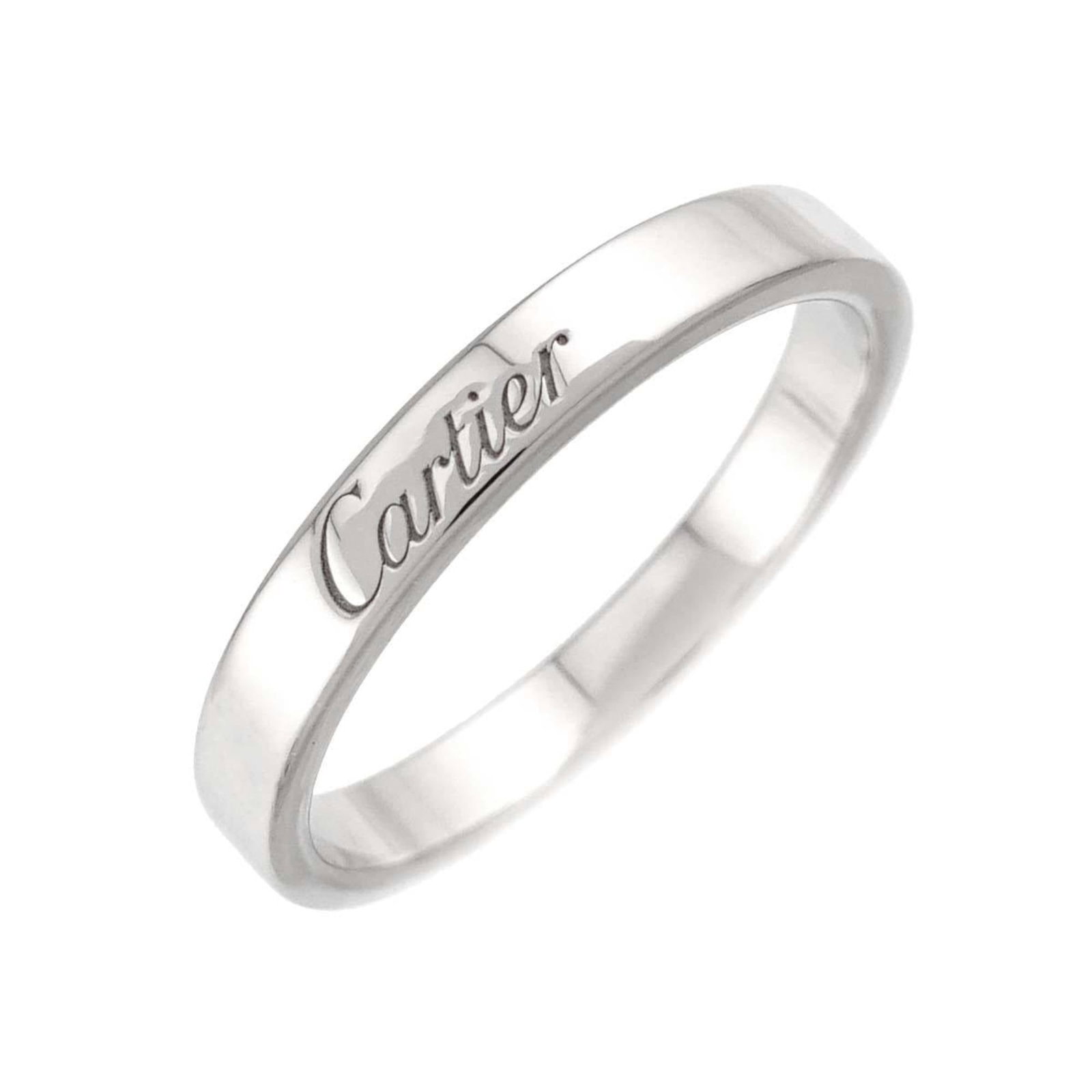 Cartier Platinum 950 Band Ring: Cartier Platinum 950 Band Ring Experience the timeless elegance of Cartier with this stunning Platinum 950 band ring, expertly crafted from 95% pure platinum for a luxurious feel and durability. With
