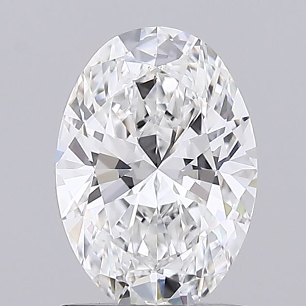 IGI Oval 1.1ct D VVS2 Diamond: IGI Oval 1.1ct D VVS2 Diamond Experience the brilliance of a lab-grown diamond, certified by IGI as a D color, VVS2 clarity, and EX polish. This stunning 1.1ct oval cut gem shines with exceptional sym