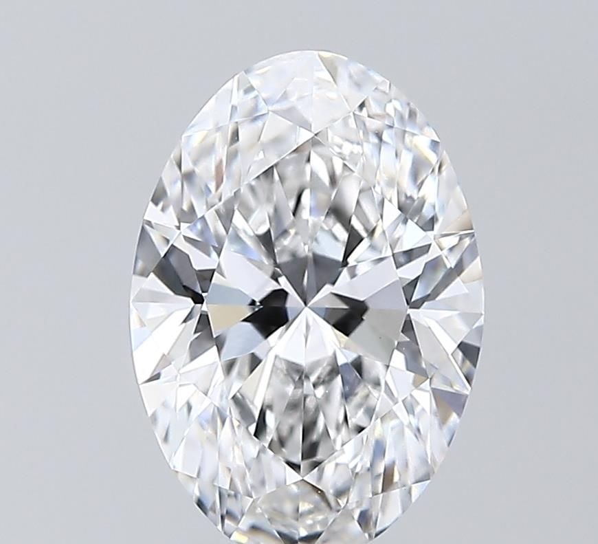 IGI Oval 2.58ct E VVS2 Loose Lab Diamond: IGI Oval 2.58ct E VVS2 Loose Lab Diamond A rare opportunity to own a stunning IGI Oval lab diamond, boasting exceptional clarity (VVS2) and color (E), with a mesmerizing cut that showcases its