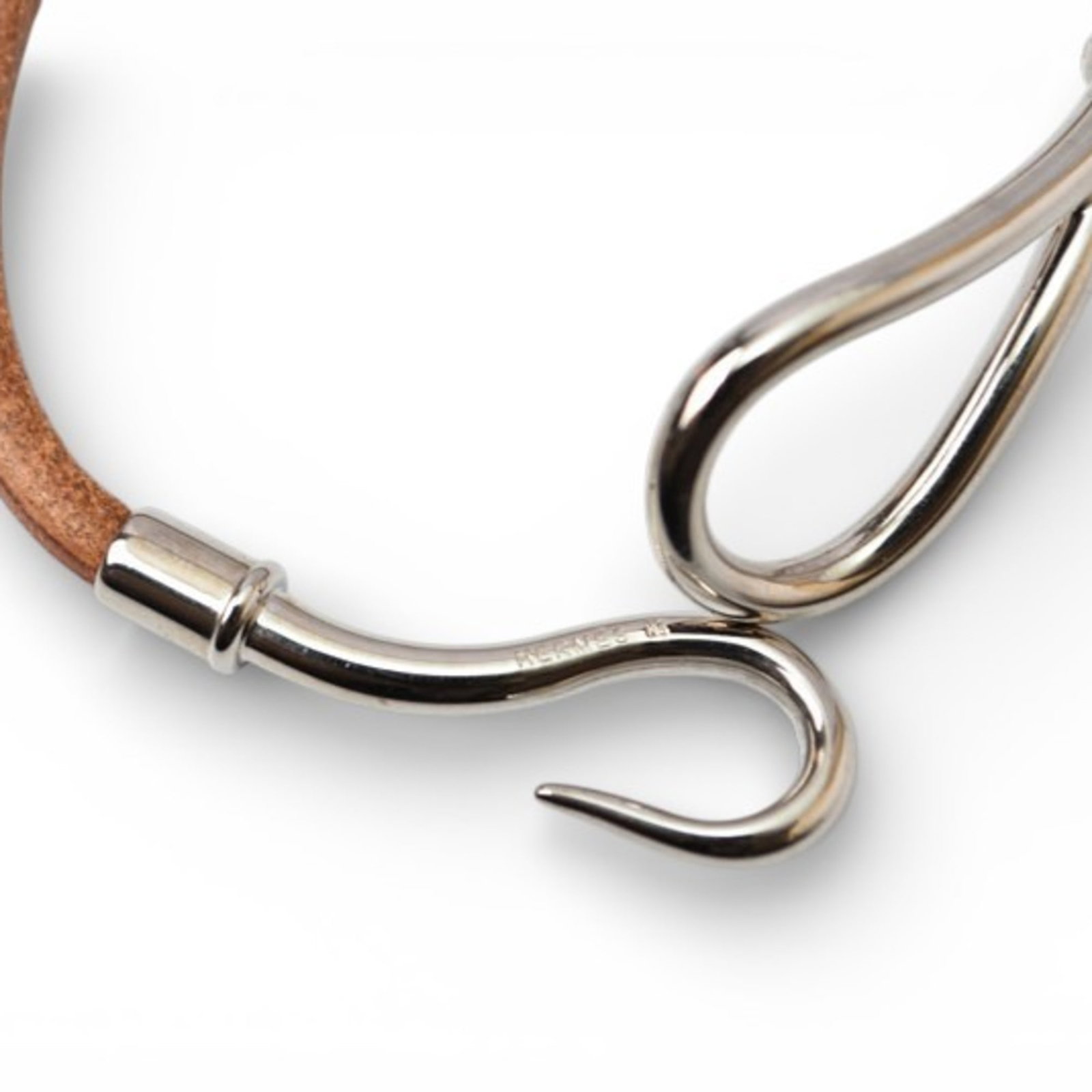 Leather Hermes Bangle - 3