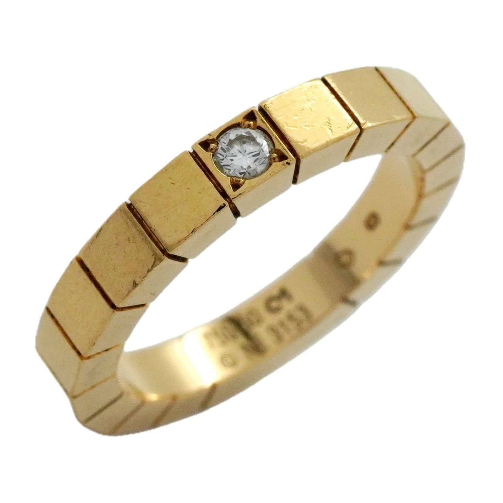 Cartier 18k Yellow Gold Band Ring: Cartier 18k Yellow Gold Band Ring A stunning Cartier band ring, crafted from 18k yellow gold, boasts a sleek and sophisticated design that exudes timeless elegance. With its delicate curves and subtle