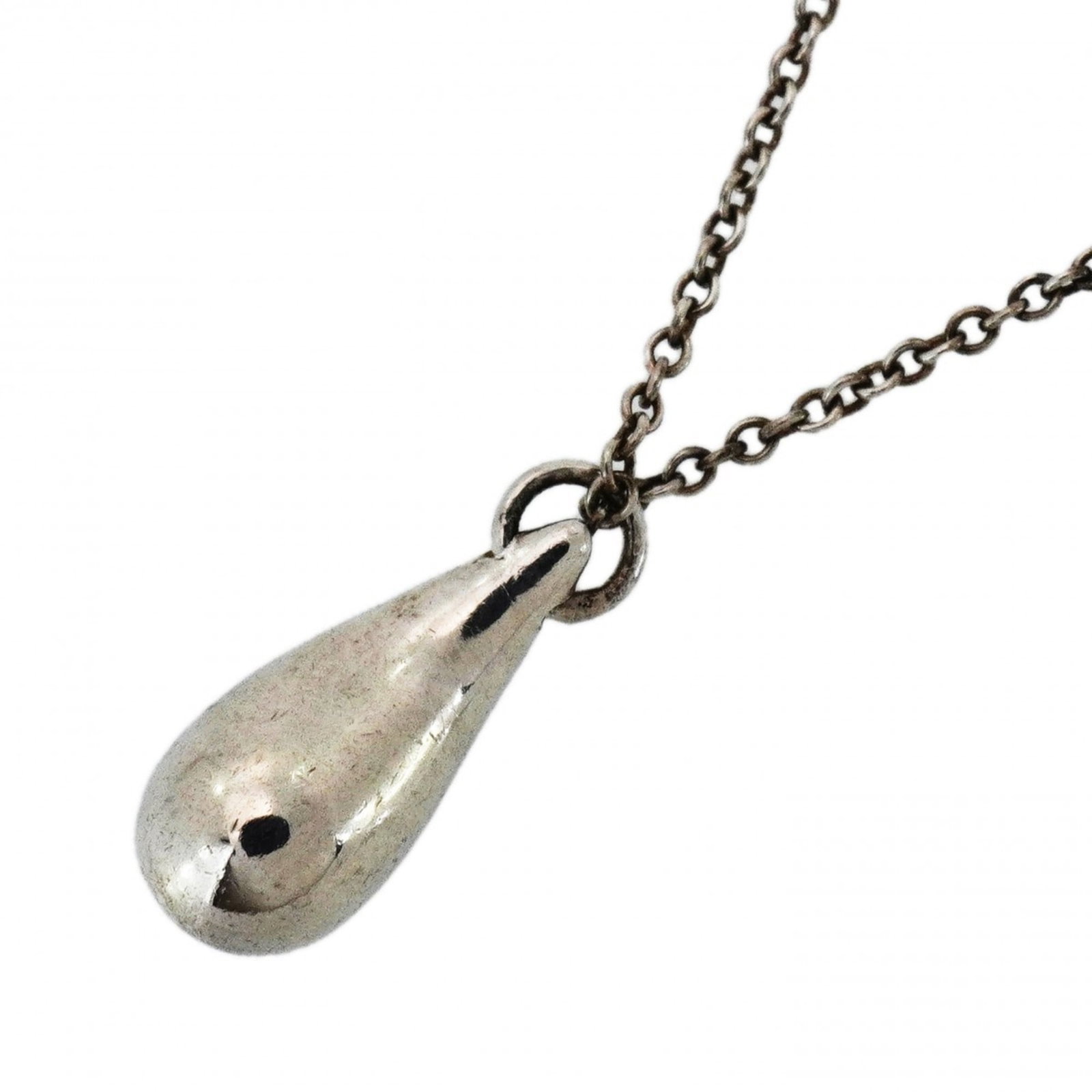 Tiffany & Co. Sterling Silver 925 Teardrop Necklace for Women: Tiffany & Co. Sterling Silver 925 Teardrop Necklace for Women Exceptional Tiffany Co Sterling Silver 925 available for auction. Review complete item specifications below for detailed information. Item