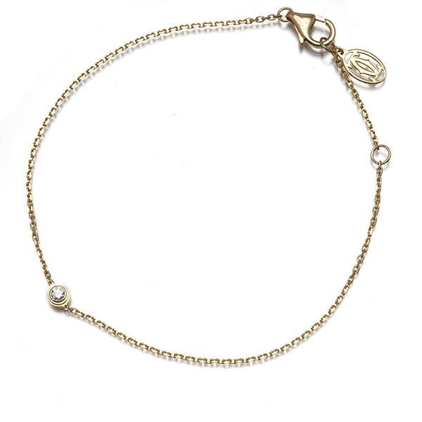 Cartier Diamond D'Amour Xs 18k Yellow Gold Bracelet: Cartier Diamond D'Amour Xs 18k Yellow Gold Bracelet Elevate your style with the iconic Cartier Diamond D'Amour Xs 18k Yellow Gold Bracelet, a masterful blend of luxury and sophistication. This exquisi