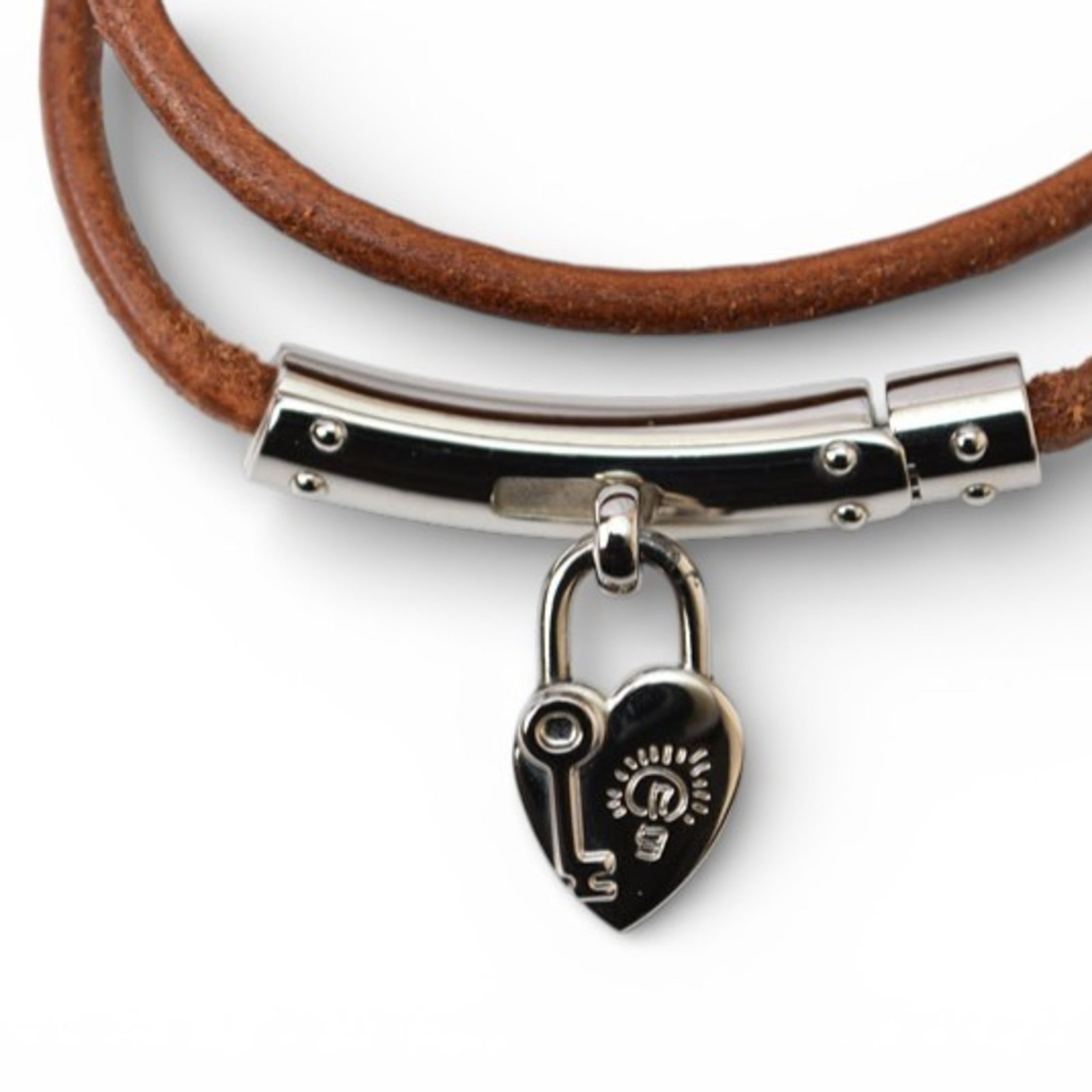 Leather Hermes Bangle - 3