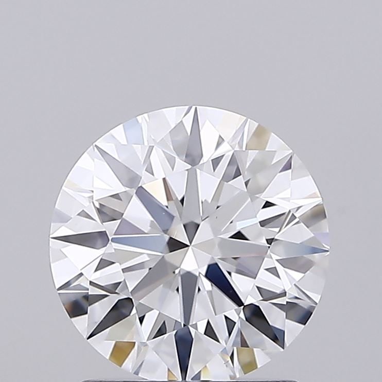 IGI Round 1.53ct D VVS2 Ideal Loose Lab Diamond: IGI Round 1.53ct D VVS2 Ideal Loose Lab Diamond Experience the brilliance of a lab-grown diamond, certified by IGI as a 1.53ct D VVS2 Ideal Round, boasting exceptional clarity and cut quality with an