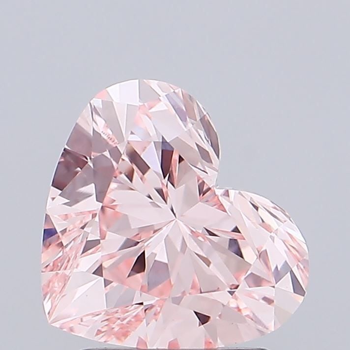 Loose Lab Diamond - IGI Heart 1.83ct Fancy Intense Pink VVS2: Loose Lab Diamond - IGI Heart 1.83ct Fancy Intense Pink VVS2 Experience the rare beauty of a lab-grown diamond, certified by the International Gemological Institute (IGI) as Fancy Intense Pink with ex