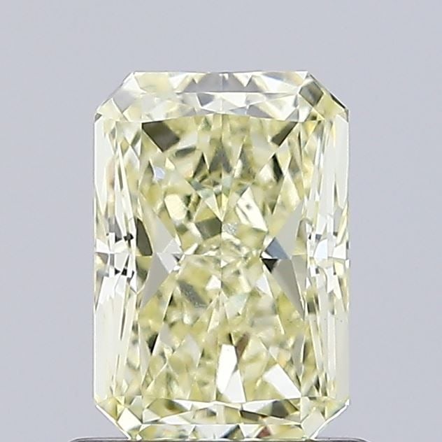 IGI Radiant 1.02ct Fancy Light Yellow VVS2 Loose Lab Diamond: IGI Radiant 1.02ct Fancy Light Yellow VVS2 Loose Lab Diamond Experience the warmth and elegance of this stunning 1.02ct Fancy Light Yellow VVS2 lab diamond, boasting exceptional clarity, cut, and poli