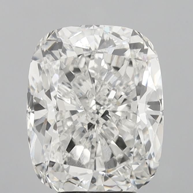Loose Lab Diamond - IGI Cushion Modified 5.5ct F VVS2: Loose Lab Diamond - IGI Cushion Modified 5.5ct F VVS2 A rare and exceptional lab-grown diamond, certified by the International Gemological Institute (IGI), boasts an impressive 5.5 carats of flawless