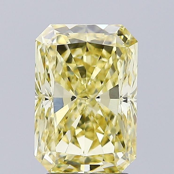 IGI Radiant 3.05ct Fancy Intense Yellow VVS2 Loose Lab Diamond: IGI Radiant 3.05ct Fancy Intense Yellow VVS2 Loose Lab Diamond Experience the vibrant warmth of a genuine lab-grown Fancy Intense Yellow diamond, boasting exceptional clarity and cut quality in this