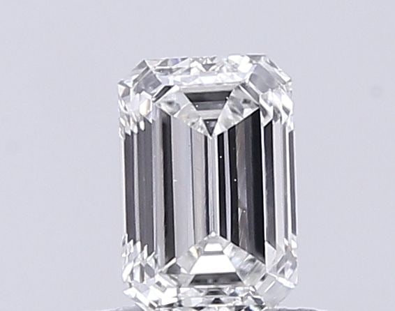 Loose Lab Diamond - IGI Emerald 0.44ct F VVS2: Loose Lab Diamond - IGI Emerald 0.44ct F VVS2 A rare opportunity to own a genuine lab-grown diamond, certified by the International Gemological Institute (IGI) as an Emerald cut with exceptional clari
