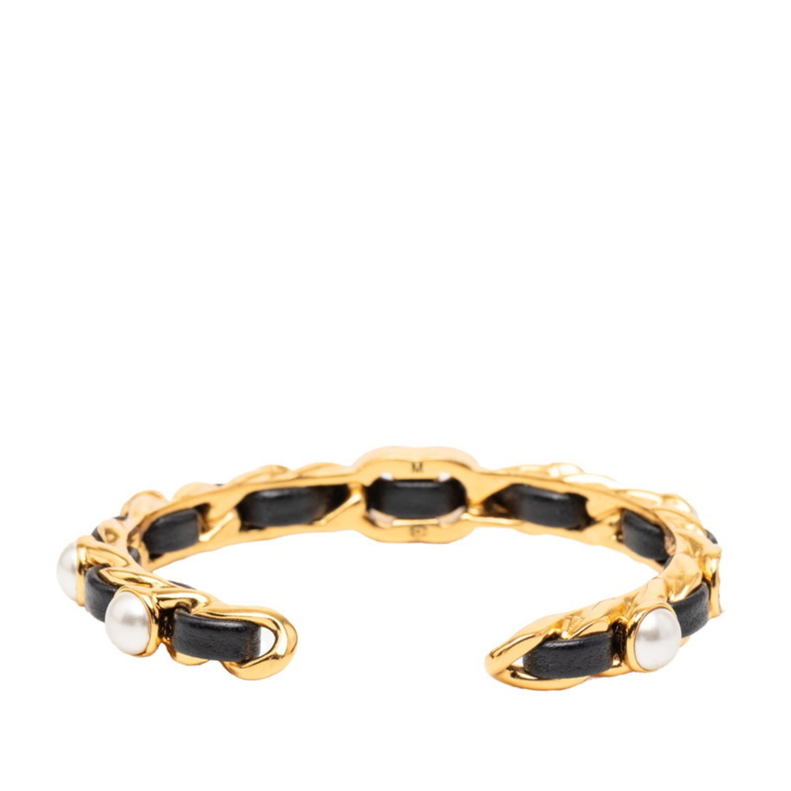 Chanel Leather Bangle - 3