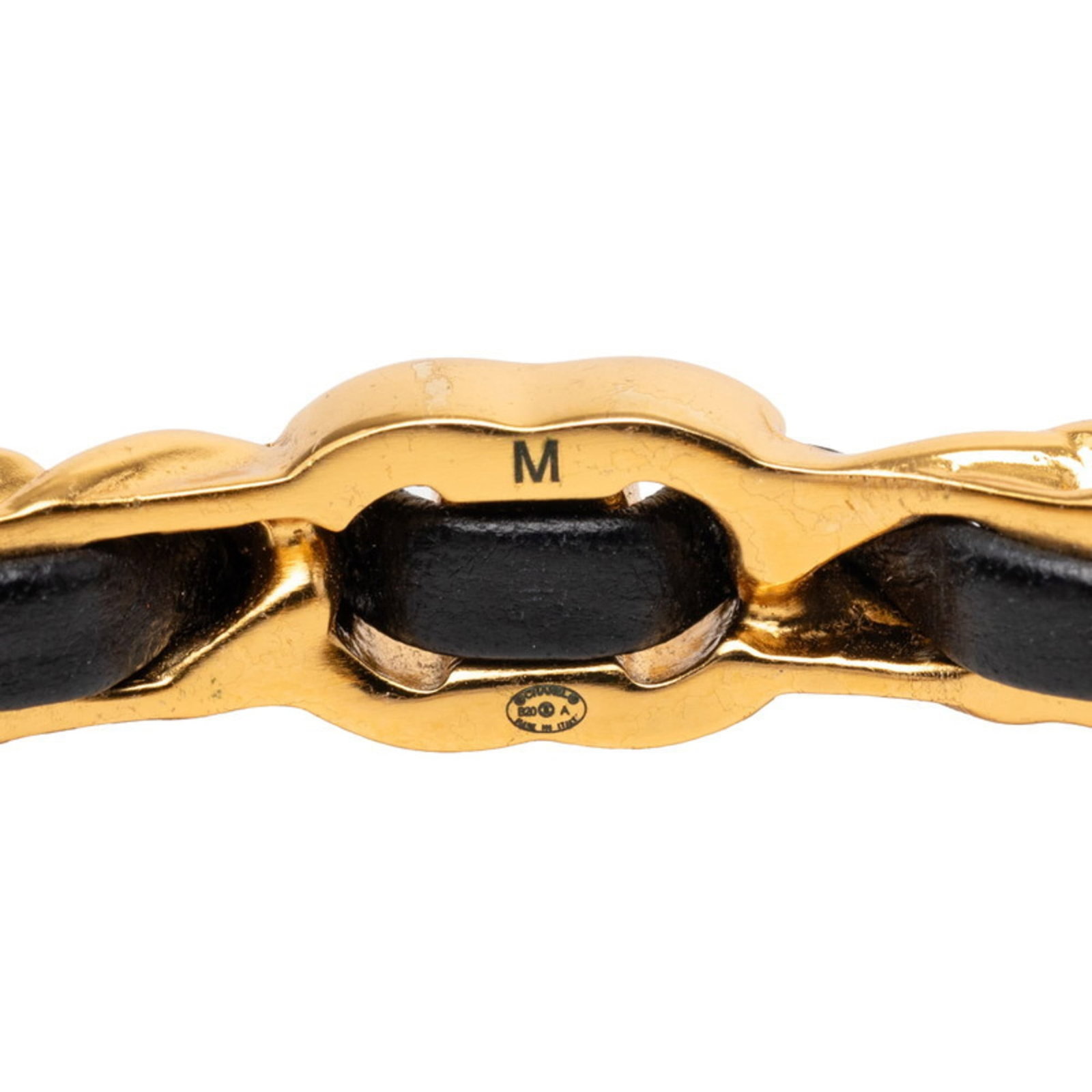 Chanel Leather Bangle - 4