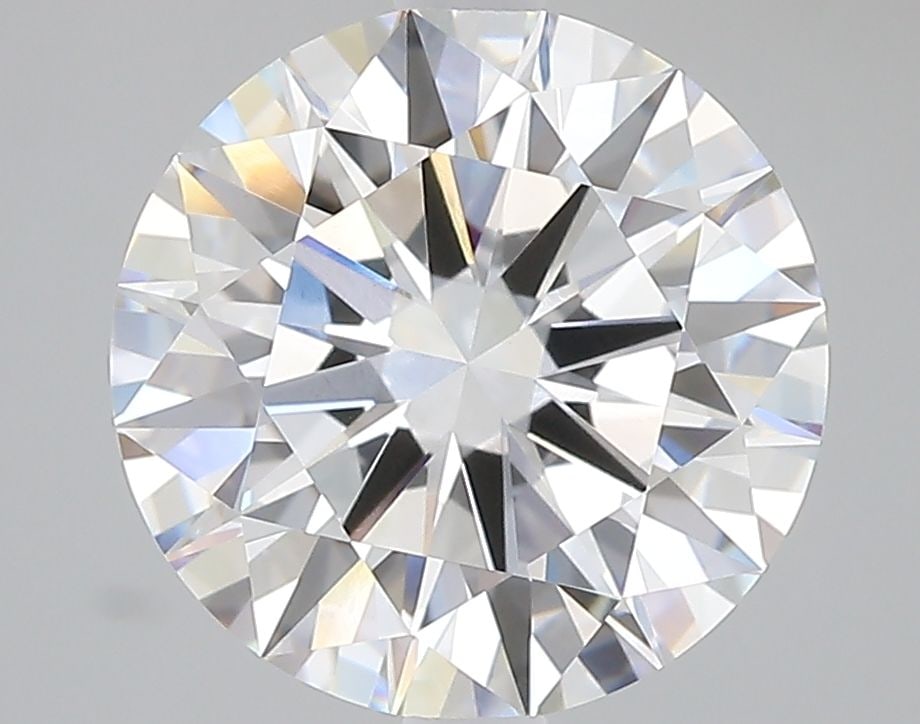 IGI Round 4.06ct D VVS2 Ideal Loose Lab Diamond: IGI Round 4.06ct D VVS2 Ideal Loose Lab Diamond A rare and exceptional lab-grown diamond, certified by the International Gemological Institute (IGI), boasts an impressive 4.06 carats of flawless VVS2