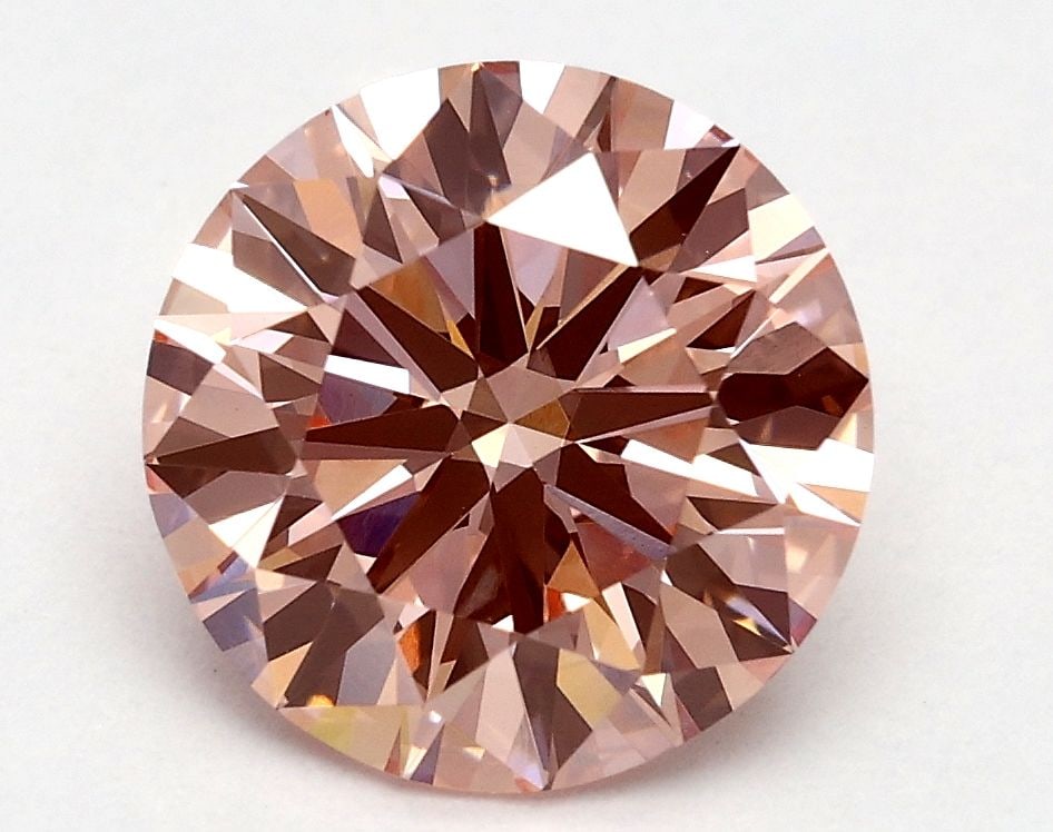 IGI Round 1.86ct Fancy Vivid Pink VVS2 Ideal Loose Lab Diamond: IGI Round 1.86ct Fancy Vivid Pink VVS2 Ideal Loose Lab Diamond Experience the unparalleled beauty of nature in a lab-grown diamond, certified by the International Gemological Institute (IGI) as Fancy