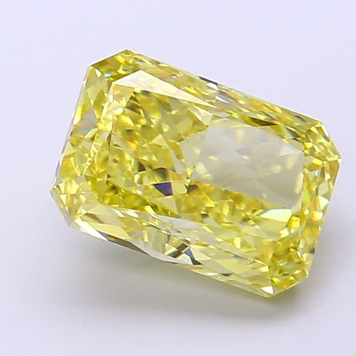 IGI Radiant 3.08ct Fancy Intense Yellow VVS2 Loose Lab Diamond: IGI Radiant 3.08ct Fancy Intense Yellow VVS2 Loose Lab Diamond Experience the vibrant warmth of a rare Fancy Intense Yellow diamond, boasting exceptional clarity and cut quality in this stunning
