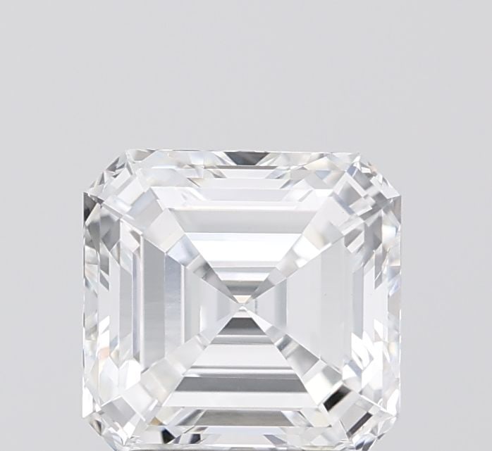 IGI Asscher 2.0ct D VVS2 Loose Lab Diamond: IGI Asscher 2.0ct D VVS2 Loose Lab Diamond Experience the brilliance of a lab-grown diamond, certified by IGI as a 2.0ct D VVS2 Asscher cut gemstone. With its exceptional clarity and color grade,