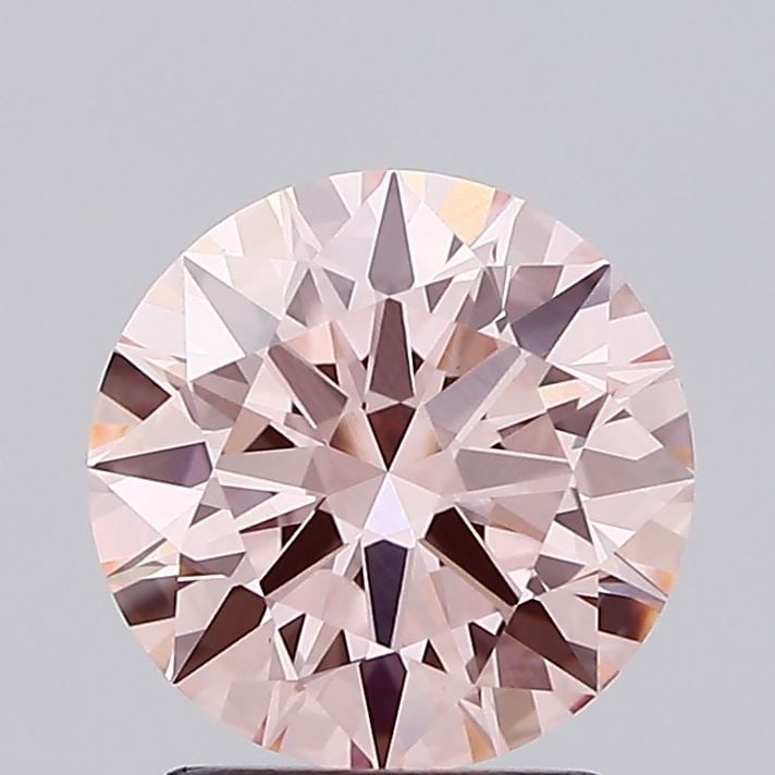IGI Round 2.09ct Fancy Intense Pink VVS2 Ideal Loose Lab Diamond: IGI Round 2.09ct Fancy Intense Pink VVS2 Ideal Loose Lab Diamond Experience the rare beauty of a Fancy Intense Pink diamond, one of the most coveted colors in the world of gemstones. This 2.09ct lab-g