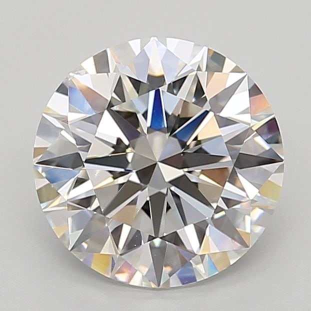 IGI Round 3.04ct F VVS2 Ideal Loose Lab Diamond: IGI Round 3.04ct F VVS2 Ideal Loose Lab Diamond Experience the brilliance of a lab-grown diamond, certified by IGI as 3.04 carats of flawless F color, VVS2 clarity, and exceptional EX polish and