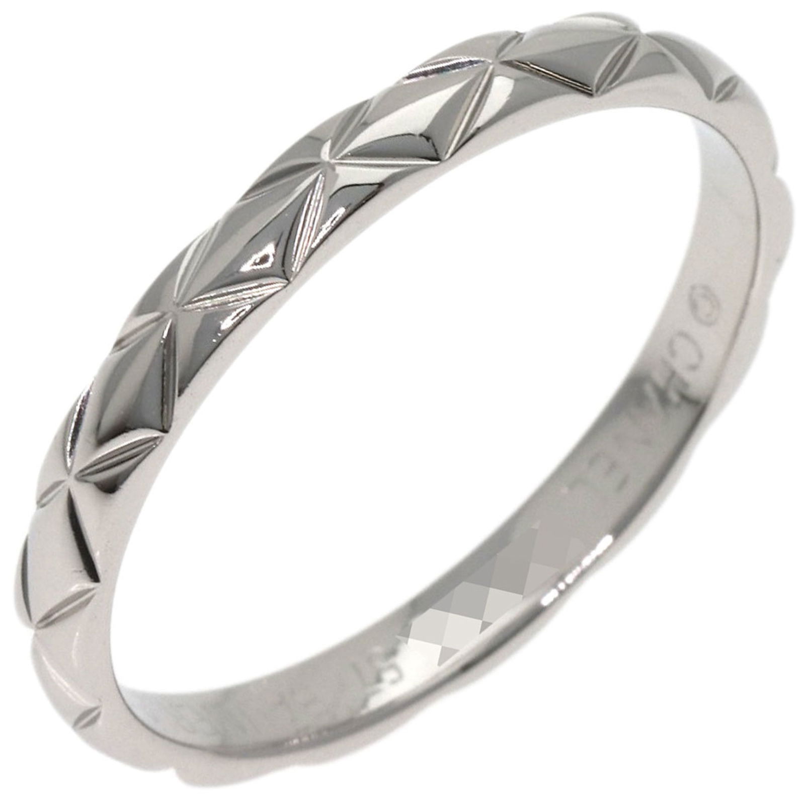 Chanel 950 Platinum Band Ring - 2