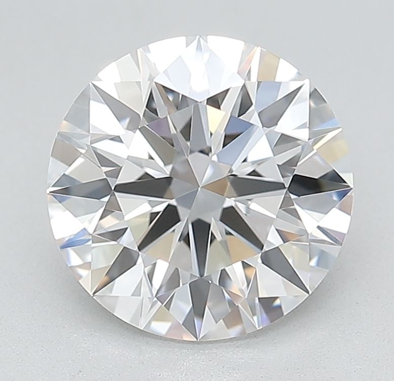 IGI Round 2.59ct D VVS1 Ideal Loose Lab Diamond: IGI Round 2.59ct D VVS1 Ideal Loose Lab Diamond Experience the exceptional quality of this 2.59ct IGI Round lab-grown diamond, boasting an impressive VVS1 clarity and EX polish, giving it a radiant br