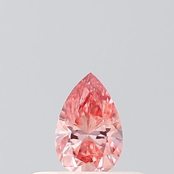 Loose Lab Diamond - IGI Pear 0.2ct Fancy Vivid Pink VVS2: Loose Lab Diamond - IGI Pear 0.2ct Fancy Vivid Pink VVS2 A stunning Fancy Vivid Pink lab diamond, certified by the International Gemological Institute (IGI), boasts exceptional clarity and polish. Thi