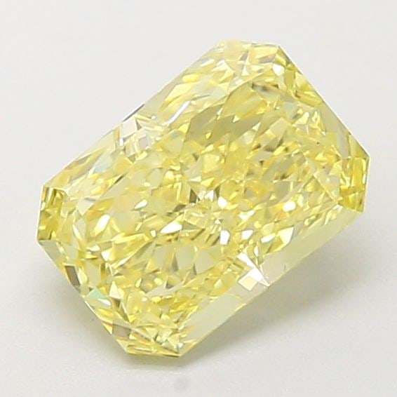 IGI Radiant 1.04ct Fancy Intense Yellow VVS2 Loose Lab Diamond: IGI Radiant 1.04ct Fancy Intense Yellow VVS2 Loose Lab Diamond Experience the unique warmth of a Fancy Intense Yellow diamond, one of the rarest and most coveted colors in nature. This 1.04ct lab-grow