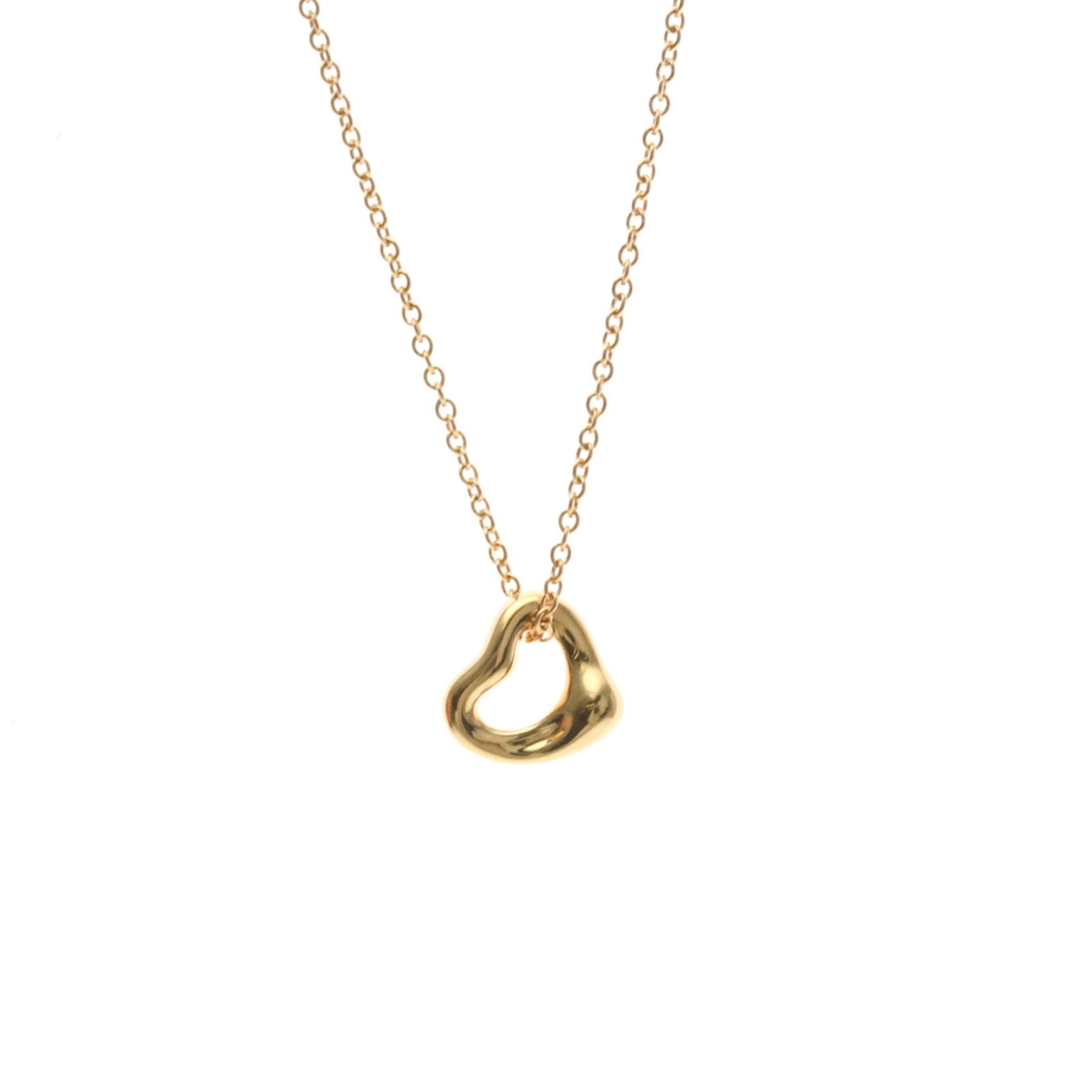 Tiffany Open Heart Extra Mini Necklace Pink Gold (18K) No Stone Women, Men Fashion Pendant (Pink: Tiffany Open Heart Extra Mini Necklace Pink Gold (18K) No Stone Women, Men Fashion Pendant (Pink Gold) Elevate your style with the iconic Tiffany Open Heart pendant, crafted from 18K pink gold for a t