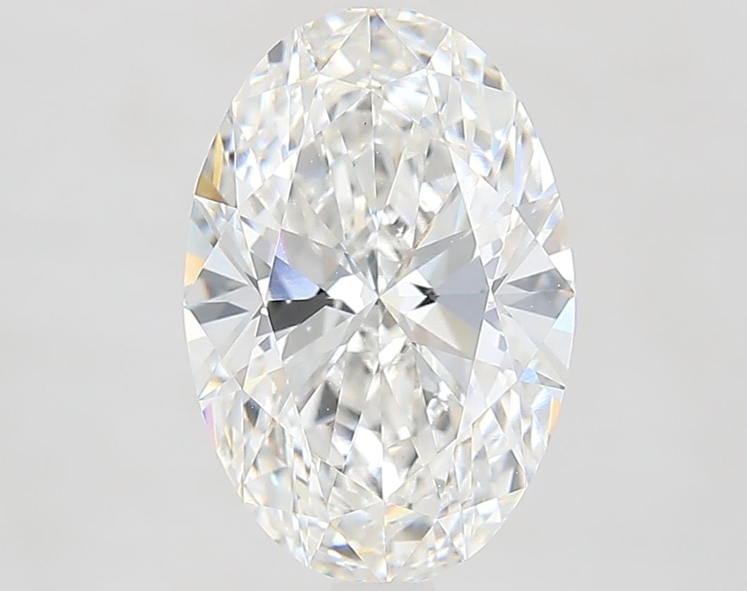 IGI Oval 3.08ct F VVS2 Loose Lab Diamond: IGI Oval 3.08ct F VVS2 Loose Lab Diamond A stunning IGI-certified lab-grown diamond, weighing 3.08 carats and boasting exceptional clarity with a VVS2 grade. Its color is a brilliant F, and its cut, p