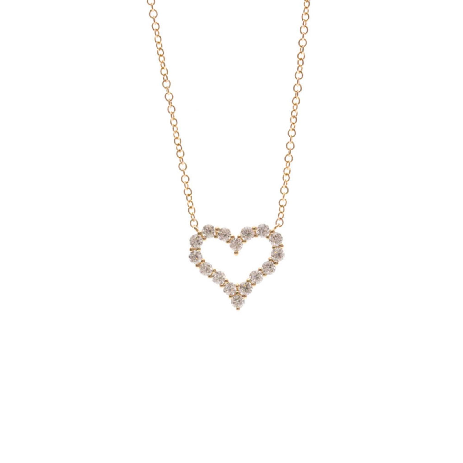 Tiffany Sentimental Heart Necklace Pink Gold (18K) Diamond Men, Women Fashion Pendant (Pink Gold): Tiffany Sentimental Heart Necklace Pink Gold (18K) Diamond Men, Women Fashion Pendant (Pink Gold) Elevate your style with the timeless elegance of Tiffany's Pink Gold (18K) Diamond Pendant Necklace, f