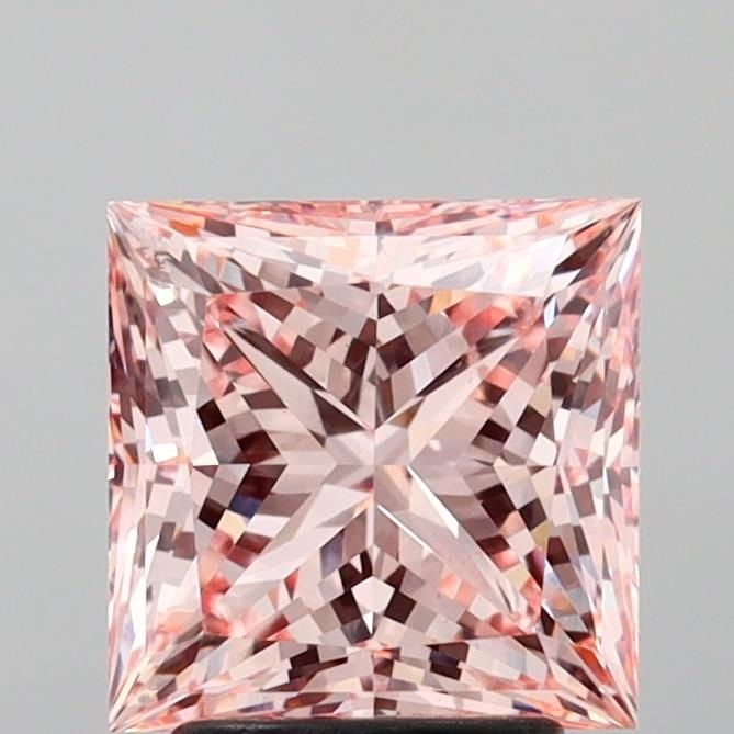 IGI Princess 3.02ct Fancy Intense Pink VVS2 Loose Lab Diamond: IGI Princess 3.02ct Fancy Intense Pink VVS2 Loose Lab Diamond Experience the rare beauty of a Fancy Intense Pink diamond, one of the most coveted colors in diamonds. This 3.02ct lab-grown gem boasts e