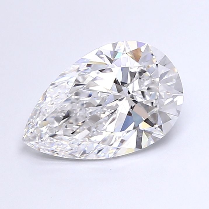 Loose Lab Diamond - GIA Pear 3.02ct E VVS2: Loose Lab Diamond - GIA Pear 3.02ct E VVS2 Experience the exceptional beauty of a lab-grown diamond, certified by the prestigious GIA as a Pear shape with an impressive 3.02 carats and EX polish. This