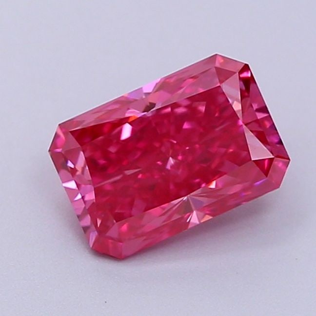 IGI Radiant 1.38ct Fancy Vivid Pink VVS2 Loose Lab Diamond: IGI Radiant 1.38ct Fancy Vivid Pink VVS2 Loose Lab Diamond Experience the unparalleled beauty of a lab-grown diamond, certified by IGI as Fancy Vivid Pink with exceptional clarity and polish. This